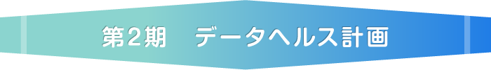 第2期　データヘルス計画